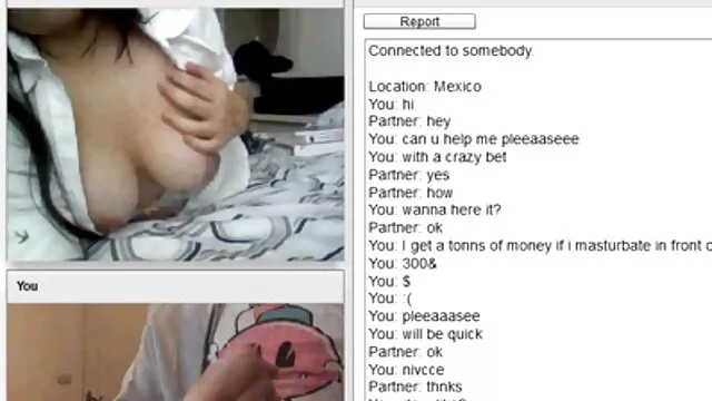 Busty reife sexfilme Blonde Transe Spielt ihren Schwanz